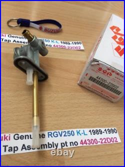 Suzuki Rgv250 Kl Nos Petcock Assembly In Box 44300-22d02 Obsolete Perfect New Suzuki Rgv250 Kl Nos Petcock Assembly In Box 44300-22d02 Obsolete Perfect New