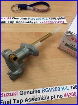 Suzuki Rgv250 Kl Nos Petcock Assembly In Box 44300-22d02 Obsolete Perfect New Suzuki Rgv250 Kl Nos Petcock Assembly In Box 44300-22d02 Obsolete Perfect New