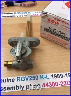 Suzuki Rgv250 Kl Nos Petcock Assembly In Box 44300-22d02 Obsolete Perfect New Suzuki Rgv250 Kl Nos Petcock Assembly In Box 44300-22d02 Obsolete Perfect New