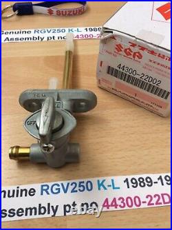 Suzuki Rgv250 Kl Nos Petcock Assembly In Box 44300-22d02 Obsolete Perfect New Suzuki Rgv250 Kl Nos Petcock Assembly In Box 44300-22d02 Obsolete Perfect New
