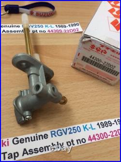 Suzuki Rgv250 Kl Nos Petcock Assembly In Box 44300-22d02 Obsolete Perfect New Suzuki Rgv250 Kl Nos Petcock Assembly In Box 44300-22d02 Obsolete Perfect New