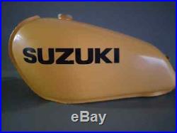 Suzuki Rm125 1975 1978 Nos Tank Seat And Rear Fender Set