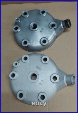 Suzuki Rm125 1984'e' & 1985'f' Cylinder Heads With Nos Head Gasket