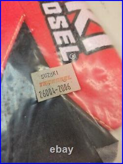 Suzuki Rm 125 250 1996-2000 red & yellow Seat Cover Nos Tecnosel rm125 rm250 #1