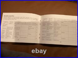 Suzuki Rv125 K 1972 Nos Genuine Owners Manual Motorcycle Article