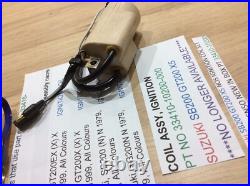 Suzuki SB200 GT200 X5 NOS IGNITION COIL SET NIPPON DENSO BOX PT 33410-10200 NEW