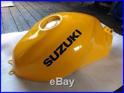 Suzuki SV650/S Fuel Tank X-K2 (99-02) Pearl Canyon Yellow NOS # 44100-19F40-Y9F