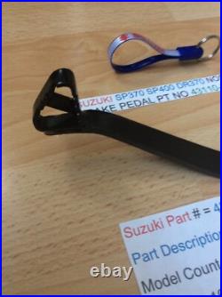 Suzuki Sp370 Sp400 Dr370 Nos Rear Brake Pedal Pt No 43110-32400 With Parts Tag