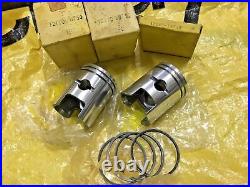 Suzuki T125 T125II T125R STINGER Piston&Ring 1.00 NOS 12110-20750&12140-14720