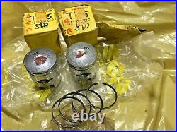 Suzuki T125 T125II T125R STINGER Piston&Ring STD NOS P/N 12110-20600&12140-14010