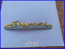 Suzuki T20 T200 T500 T305 T250 MK1 T350 MK1 Sidepanel Badge NOS 68131-11001