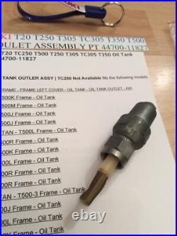 Suzuki T20 T250 T305 Tc305 T350 T500 Nos Oulet Assembly Pt 44700-11827 Obsolete Suzuki T20 T250 T305 Tc305 T350 T500 Nos Oulet Assembly Pt 44700-11827 Obsolete