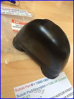 Suzuki T250 All Gt250 All Nos Tube Air Cleaner Outlet Pt 13880-18601 New In Bag