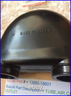 Suzuki T250 All Gt250 All Nos Tube Air Cleaner Outlet Pt 13880-18601 New In Bag