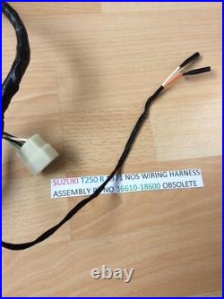 Suzuki T250 R 1971 Nos Wiring Harness Assembly Pt 36610-18600 With Tag Obsolete