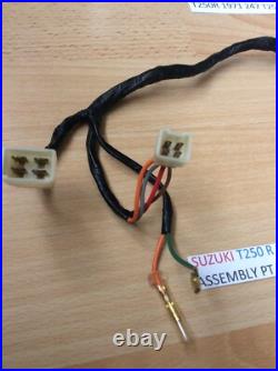 Suzuki T250 R 1971 Nos Wiring Harness Assembly Pt 36610-18600 With Tag Obsolete