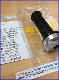 Suzuki T250 Tc305 T305 T350 T500 N. O. S Throttle Grip Assembly Pt No 57100-15111