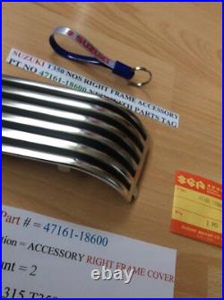 Suzuki T350 Nos Right Frame Accessory Pt No 47161-18600 With Parts Tag