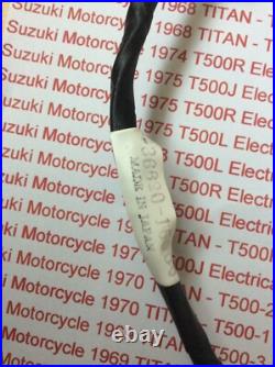 Suzuki T350 T500 Nos Rear Wiring Harness Loom New Pt 36620-15000 Now Obsolete