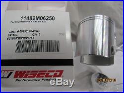 Suzuki T350 nos 3rd over piston and ring set 1969-1972 1.5 mm Wiseco 62.50
