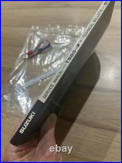 Suzuki T500-11 Service Manual + Gt500 A Technical Bulletin Nos Nice Clean Pages