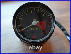 Suzuki T500 J, K, L, M Tachometer, Tacho, Black, Genuine, 34200-15122 NOS