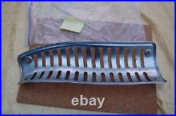 Suzuki TC250 RIGHT HAND FRONT CHROME SILENCER COVER NOS