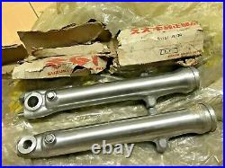 Suzuki TS100 TS100C/N L/R Tube Outer Front Fork NOS P/N 51131-48130&51141-48130 Suzuki TS100 TS100C/N L/R Tube Outer Front Fork NOS P/N 51131-48130&51141-48130