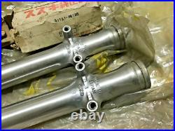 Suzuki TS100 TS100C/N L/R Tube Outer Front Fork NOS P/N 51131-48130&51141-48130 Suzuki TS100 TS100C/N L/R Tube Outer Front Fork NOS P/N 51131-48130&51141-48130