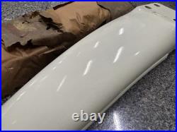 Suzuki TS100 TS125 TS400 TS250 TM100 TM125 TM400 TM250 Front Fender White NOS