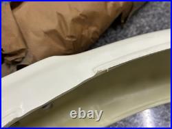 Suzuki TS100 TS125 TS400 TS250 TM100 TM125 TM400 TM250 Front Fender White NOS