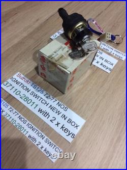 Suzuki TS125 72-77 NOS IGNITION SWITCH NEW IN BOX 37110-28011