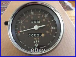 Suzuki TS185 TS250 B C 1976 1977 Speedometer New NOS 34101-30510