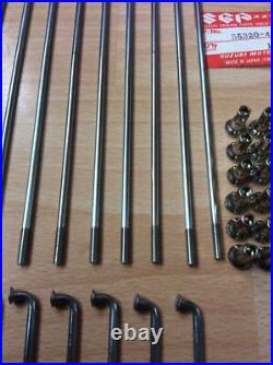 Suzuki Ts100 80-81 Ds100 78-81 Nos Front Spoke Set Pt 55320-48120 New With Tag