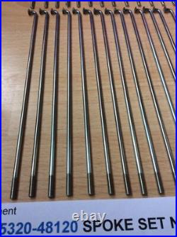 Suzuki Ts100 80-81 Ds100 78-81 Nos Front Spoke Set Pt 55320-48120 New With Tag