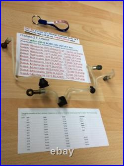 Suzuki Ts100 Tc100 Ts90 Tc90 Rv90 Nos Oil Hose / Pipe New Pt No 16820-25030