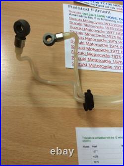 Suzuki Ts100 Tc100 Ts90 Tc90 Rv90 Nos Oil Hose / Pipe New Pt No 16820-25030