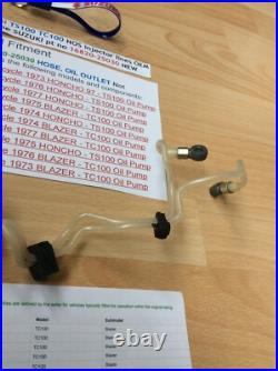 Suzuki Ts100 Tc100 Ts90 Tc90 Rv90 Nos Oil Hose / Pipe New Pt No 16820-25030