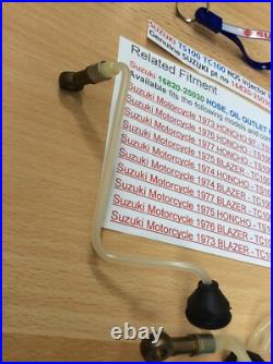 Suzuki Ts100 Tc100 Ts90 Tc90 Rv90 Nos Oil Hose / Pipe New Pt No 16820-25030