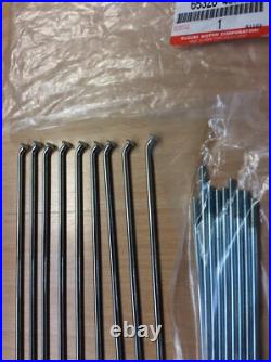 Suzuki Ts125 Erz Nos Rear Spoke Set New In Bag Pt No 65320-48700 Perfect In Bag