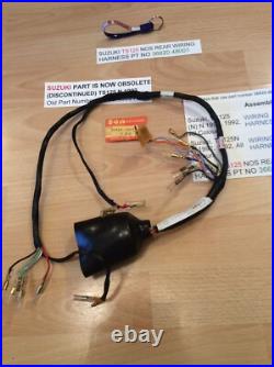 Suzuki Ts125 N Nos Rear Wiring Harness Loom New Pt No 36620-48001 With Parts Tag Suzuki Ts125 N Nos Rear Wiring Harness Loom New Pt No 36620-48001 With Parts Tag