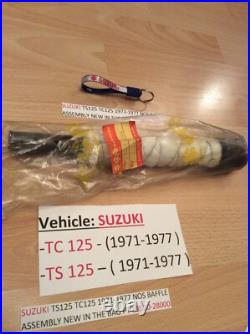 Suzuki Ts125 Tc125 Nos Exhaust Baffle New In Bag With Tag Pt No 14510-28000