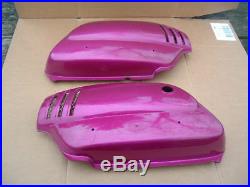 Used Nice Suzuki 1972 73 Gt750 Matching Oem Side Cover Lot 1 Nos Set