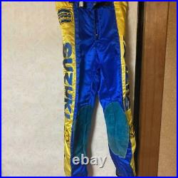 Vintage MOTO FOX Motocross Pants 30 yoko SUZUKI Blue/ Yellow NOS