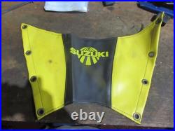 Vintage Nos Suzuki Fuel Tank Leather Protector 100 75 80 Tm75 Rm80 Tm50