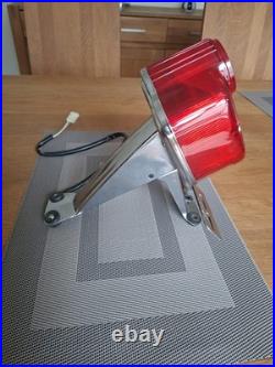 Vintage Suzuki T250 TS 50 100 125 185 250 400 Rear Lamp and Bracket. NOS OEM